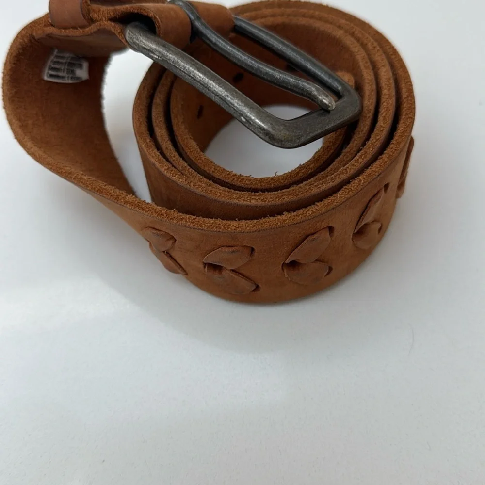 Banana Republic Camel Colored Leather Men's Belt